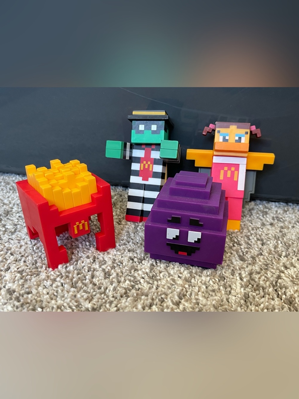 Minecraft x McDonald’s x UK exclusive  80s characters